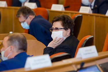 Депутаты работали в особом режиме